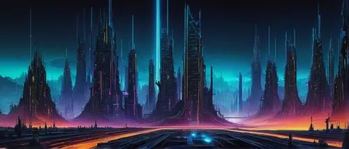 futuristic landscape,alien world,alien planet,fantasy city,fantasy landscape,scifi,sci - fi,sci-fi,sci fi,space art,valerian,ancient city,vast,space port,sci fiction illustration,cityscape,metropolis,ice planet,barren,cyberspace,Illustration,Realistic Fantasy,Realistic Fantasy 06