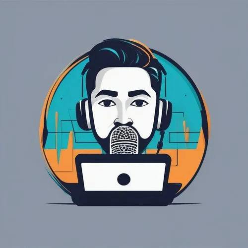 podcaster,vector illustration,vector art,flat blogger icon,vector graphic,speech icon,podcasters,podcasts,twitch icon,vector design,podcast,kovic,computer icon,vectorial,launchcast,podshow,spotify icon,tiktok icon,vector image,dribbble icon,Unique,Design,Logo Design