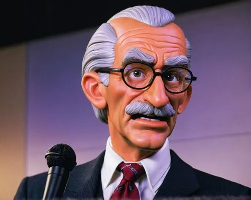 groucho marx,walt,bust of karl,albert einstein,professor,klinkel,geppetto,stan lee,walt disney center,einstein,disney character,cartoon doctor,cartoon people,sculptor ed elliott,a wax dummy,3d man,analyze,erich honecker,elderly man,bust,Illustration,American Style,American Style 08