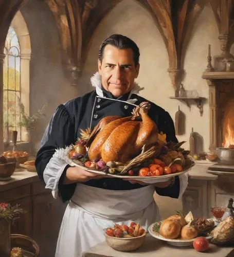 nouriel,thanksgiving background,botero,hildebrandt,mastercook,dwarf cookin,boulud,cornucopia,zuppa,deluise,emeril,cornuta,chef,czech cuisine,gastronomique,cookery,domenichelli,foodmaker,otegi,roubini,Digital Art,Impressionism