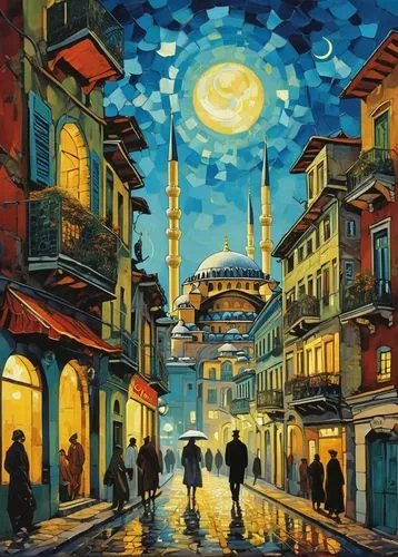 hagia sofia,istanbul,galata,hagia sophia mosque,blue mosque,kadikoy,ayasofya,sultanahmet,grand bazaar,istanbul city,constantinople,sultan ahmed mosque,turkish,oil painting on canvas,turkey tourism,turkey,ottoman,eminonu,turkish culture,galata tower,Conceptual Art,Fantasy,Fantasy 07