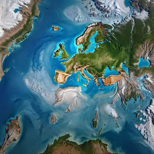 relief map,the eurasian continent,cylindric,beringia,supercontinent,polynya,eyjafjallajokull,aleutian,arctic ocean,map of europe,pangea,continent,isfjorden,spitsbergen,eumetsat,the continent,pangaea,geografica,spitzbergen,storfjorden,Photography,General,Realistic