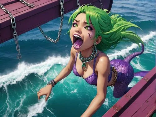 marina,lum,parasailing,sonika,matoika,medusa gorgon