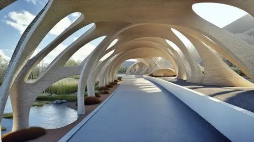 calatrava,superadobe,colorado riverway bridge,niemeyer,kaust,viola bridge,Photography,General,Realistic