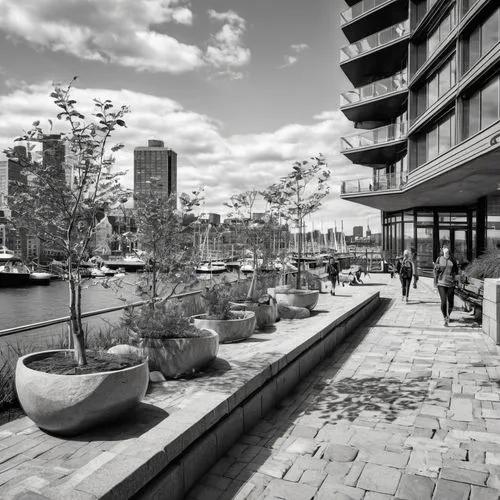 docklands,hafencity,waterplace,brayford,canalside,roof garden,landscape design sydney,highline,harborfront,harborside,roof terrace,harbourside,inlet place,slipways,bankside,esplanades,limehouse,landscape designers sydney,hoboken condos for sale,meatpacking district,Illustration,Black and White,Black and White 11