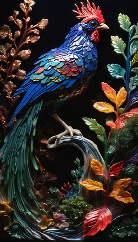 an ornamental bird,ornamental bird,guatemalan quetzal,tropical birds,bird painting,peacock,rosella,quetzal,colorful birds,glass painting,phoenix rooster,tropical bird,color feathers,peacock feathers,prince of wales feathers,tropical bird climber,macaw hyacinth,feathers bird,nicobar pigeon,fairy peacock,Photography,Artistic Photography,Artistic Photography 02