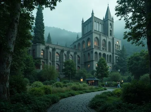 rivendell,haunted cathedral,gothic church,riftwar,briarcliff,monastery,nargothrond,theed,adelaar,black church,the black church,cathedral,morganville,sylva,rendalen,gondolin,kantorei,tintern,desylva,montreat