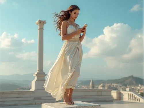 grecian,deepika padukone,aphrodite,grecia,athenia,katrina,themis,girl in a long dress,deepika,athena,azahara,evening dress,pizzo,a floor-length dress,hellenic,bergersen,athina,statuesque,vaanii,gracefulness,Photography,General,Realistic