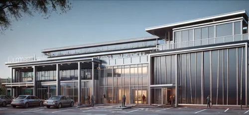 lincoln motor company,glass facade,metal cladding,facade panels,new building,office building,modern building,commercial building,multistoreyed,assay office,prefabricated buildings,3d rendering,modern 