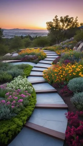 sea of flowers,flowerbeds,nantucket,cape marguerites,flower bed,flower borders,flower boxes,flowering succulents,landscape designers sydney,la jolla,cape cod,martha's vineyard,winding steps,rockeries,flower border,flower carpet,summer border,groundcovers,flower garden,landscape design sydney,Photography,Documentary Photography,Documentary Photography 23