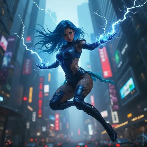 electro,electrify,kitana,elektra,psylocke,alita,Photography,General,Fantasy