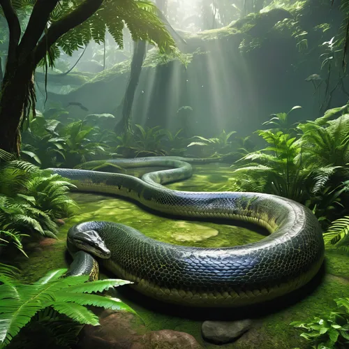 anaconda,african house snake,serpent,eastern indigo snake,water snake,venomous snake,glossy snake,boa constrictor,green snake,black snake,rat snake,blue snake,emperor snake,banded water snake,tree snake,green tree snake,constrictor,plain bellied watersnake,python,burmese python,Conceptual Art,Daily,Daily 11