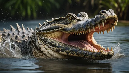 saltwater crocodile,freshwater crocodile,philippines crocodile,marsh crocodile,nile crocodile,salt water crocodile,crocodilian,crocodilian reptile,american crocodile,crocodile,south american alligators,caiman crocodilus,american alligators,american alligator,alligator,gator,false gharial,alligators,crocodiles,crocodile park,Photography,General,Natural