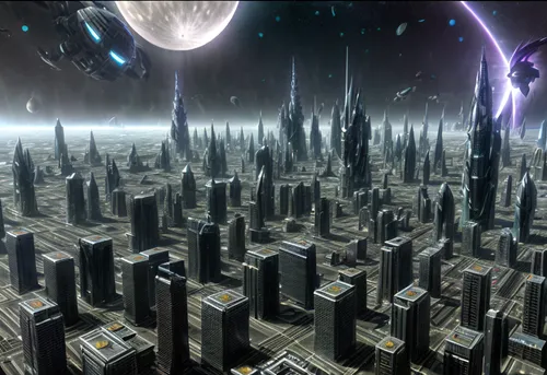 futuristic landscape,black city,metropolis,city skyline,city cities,federation,sky city,sky space concept,terraforming,sci fi,futuristic architecture,destroyed city,fantasy city,exoplanet,sci-fi,sci - fi,city scape,alien world,alien planet,digital compositing