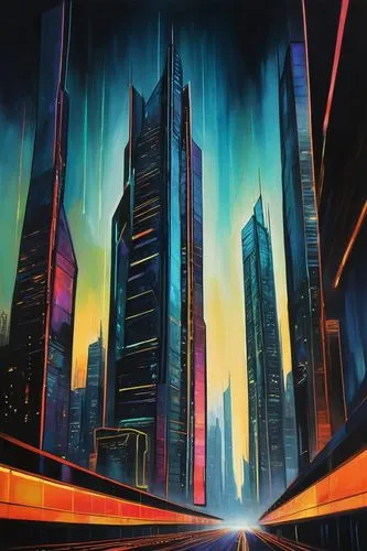 cybercity,cybertown,futuristic landscape,cyberport,cityscape,guangzhou,metropolis,cyberworld,cyberpunk,coruscant,neuromancer,futurist,sedensky,cyberscene,megacities,city in flames,megalopolis,sci fiction illustration,polara,megapolis,Conceptual Art,Daily,Daily 34