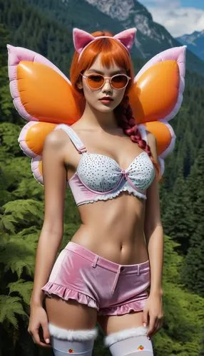 julia butterfly,orange butterfly,pussycat,vitamin c,monicagate,mariposa,Photography,Fashion Photography,Fashion Photography 21