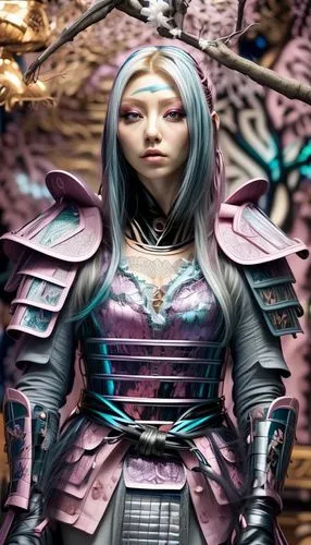 violet head elf,female warrior,varya,sindel,ichizo,kaitos,mileena,korana,hisako,miu,kokugaku,mitsunari,onna,neopolitan,naela,durran,amriki,zerguini,kunoichi,koei