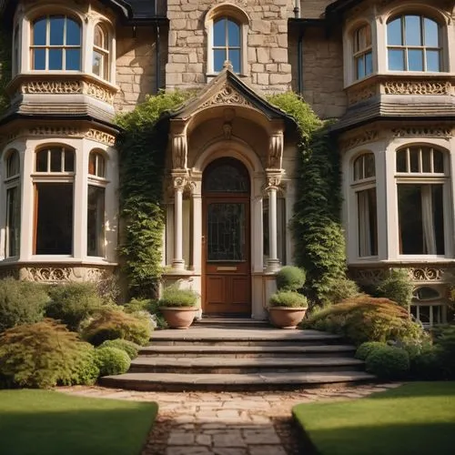 victorian house,victorian,old victorian,victorian style,edwardian,bay window,brympton,the threshold of the house,house entrance,luxury property,beautiful home,exterior decoration,greystone,luxury home,victoriana,country estate,italianate,encasements,dreamhouse,architectural style,Photography,General,Cinematic