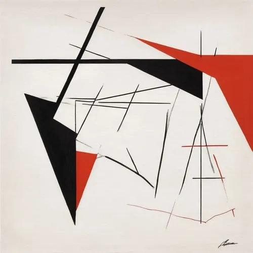 basic instinct, rough brush,lissitzky,suprematist,suprematism,constructivism,tensegrity,constructivist,deconstructivist,calder,vorticist,deconstructivism,cubist,tangram,red sail,angularity,abstraction