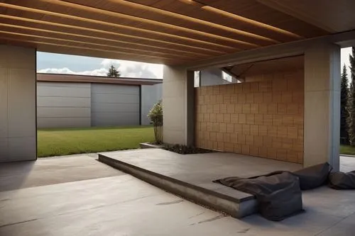 corten steel,3d rendering,carports,render,carport,landscape design sydney