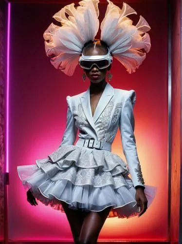 afrofuturism,courreges,homogenic,badu,azealia,vinoodh,goude,mugler,demarchelier,haute couture,jamiroquai,lagerfeld,gaultier,siriano,afropop,millinery,effie,blige,artpop,rankin