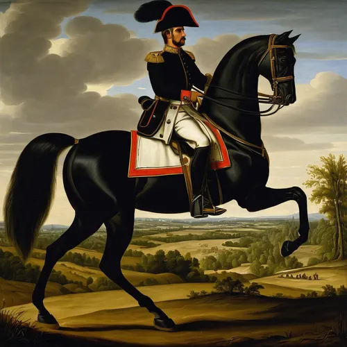 napoleon i,cavalry,napoleon,napoleon bonaparte,prussian asparagus,hanover hound,artois hound,man and horses,prussian,bellini,cavalry trumpet,matador,english riding,dressage,cavalier,equestrian helmet,conquistador,cross-country equestrianism,black horse,emperor wilhelm i,Illustration,Abstract Fantasy,Abstract Fantasy 12