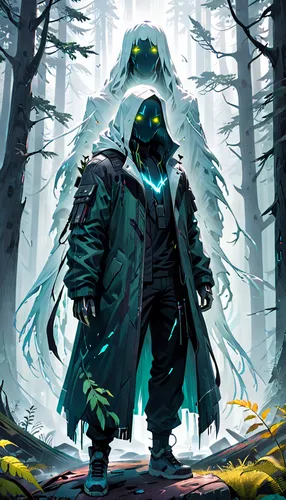 undead warlock,forest man,the wanderer,druid,dodge warlock,druid grove,patrol,grimm reaper,game illustration,doctor doom,waldmeister,hooded man,elder,the collector,rotglühender poker,druid stone,shaman,argus,concept art,druids,Anime,Anime,General