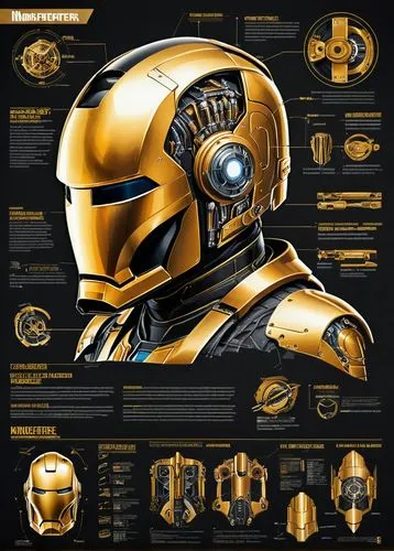 c-3po,bumblebee,gold paint stroke,gold foil 2020,motorcycle helmet,gold foil,gold wall,knight armor,soldier's helmet,helmets,kryptarum-the bumble bee,yellow-gold,football helmet,golden mask,foil and gold,gold mask,helmet plate,vector infographic,casque,gold colored,Unique,Design,Infographics