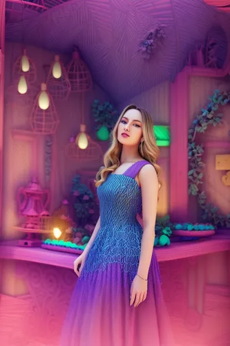 quinceañera,digital compositing,plus-size model,mermaid background,cinderella,neo-burlesque,purple dress,3d background,celtic woman,image manipulation,burlesque,social,la violetta,purple background,image editing,rapunzel,pink background,photomanipulation,fairy queen,photographic background