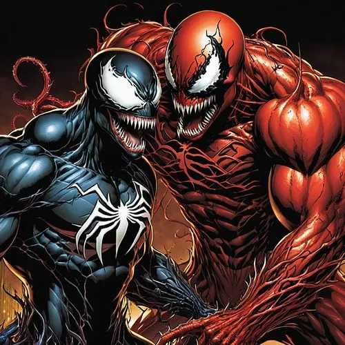 symbiote,symbiotes,venom,antivenom,carnage,asm,Illustration,American Style,American Style 02