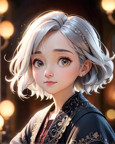 elsa,fantasy portrait,fairy tale character,hanbok,girl portrait,cg artwork,rapunzel,portrait background,romantic portrait,laika,cute cartoon character,mystical portrait of a girl,the snow queen,vanessa (butterfly),mulan,cinderella,mukimono,custom portrait,fuki,fairy tale icons,Anime,Anime,General