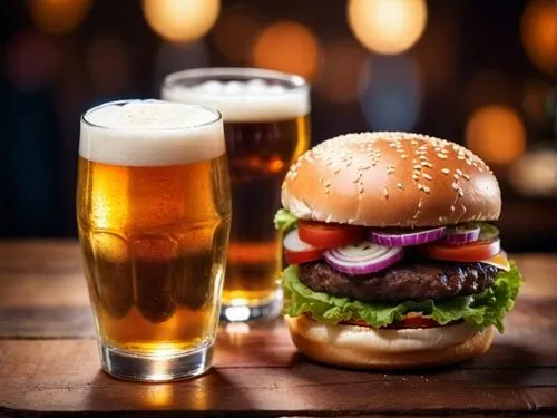 background,buffalo burger,gluten-free beer,gaisburger marsch,cheeseburger,cemita,food photography,cheese burger,beer sausage,classic burger,burger and chips,burgers,two types of beer,hamburger,burger,