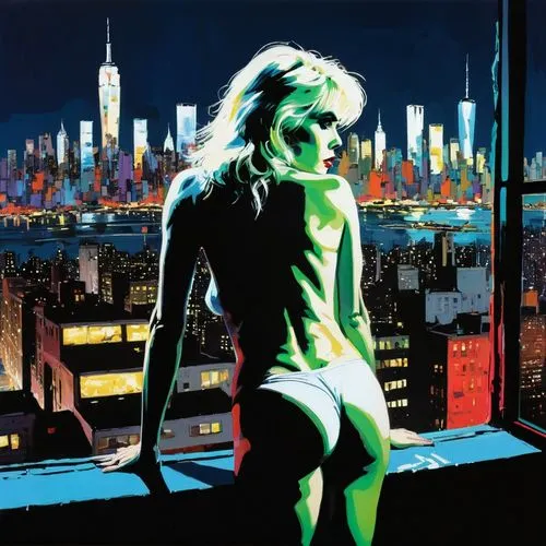 deodato,palmiotti,namorita,neon body painting,dazzler,blumstein,struzan,romita,cassaday,corben,viv,cortana,birds of prey-night,bertinelli,brubaker,sorrentino,mdna,steranko,siryn,cityscape,Conceptual Art,Oil color,Oil Color 07