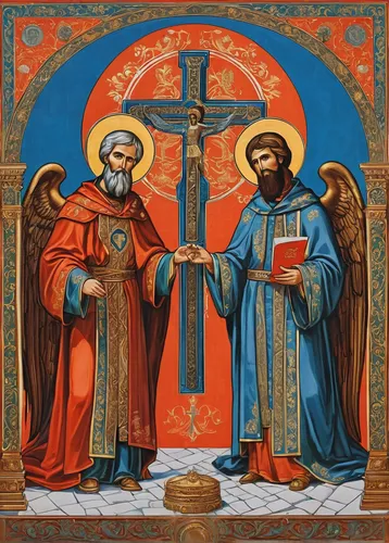 the order of cistercians,clergy,archimandrite,greek orthodox,benediction of god the father,romanian orthodox,saint nicholias,orthodoxy,holy three kings,hieromonk,saint paul,contemporary witnesses,orthodox,corpus christi,metropolitan bishop,holy 3 kings,benedictine,medicine icon,twelve apostle,preachers,Illustration,Realistic Fantasy,Realistic Fantasy 43