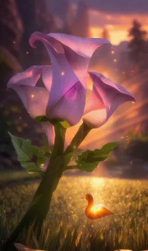 flower in sunset,tulip background,landscape rose,calla lily,flower background,fallen flower,the sleeping rose,tangled,elven flower,mushroom landscape,night-blooming cactus,romantic rose,dusk background,calla lilies,windflower,lilies,passion bloom,lilies of the valley,sleeping rose,torch lily