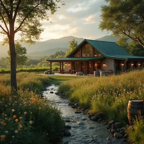 the cabin in the mountains,summer cottage,home landscape,meadow landscape,meadow,salt meadows,beautiful home,salt meadow landscape,house in the mountains,mountain meadow,green meadow,field barn,beautiful landscape,country cottage,summer meadow,idyllic,horse barn,streamside,cabins,clover meadow,Photography,General,Realistic