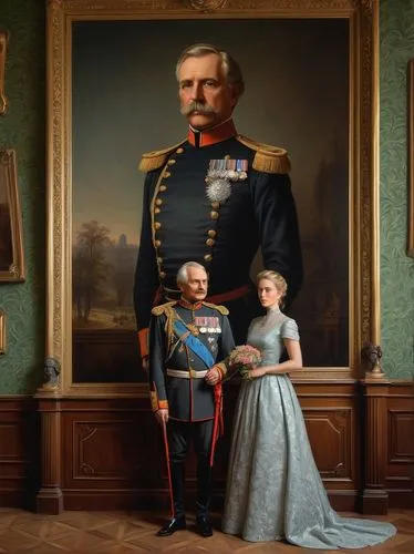 kaiser wilhelm ii,kaiser wilhelm,emperor wilhelm i,prussian,kongens,schlieffen,Illustration,Realistic Fantasy,Realistic Fantasy 27