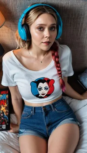 harley quinn,girl in t-shirt,harley,dvds,animaniacs,bfm,Photography,General,Natural