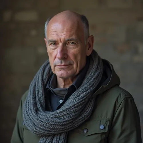 A man
,an older man with a gray scarf,koolhaas,odierno,kuhlmann,langella,bjarne,antonacci