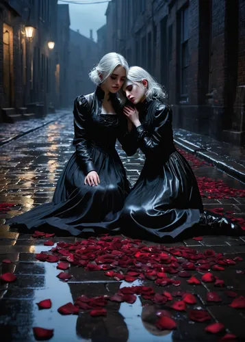 romantic portrait,red rose in rain,romantic scene,love in the mist,conceptual photography,romantic,way of the roses,dark gothic mood,whitby goth weekend,wedding photography,romantic look,gothic portrait,romantic night,rose petals,passion photography,romantic rose,romance,cosplay image,black rose,goth whitby weekend,Conceptual Art,Sci-Fi,Sci-Fi 15