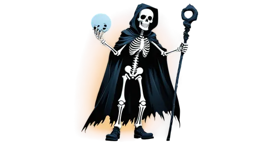 grimm reaper,grim reaper,halloween vector character,skeleltt,undead warlock,skeletal,day of the dead skeleton,death god,skeleton,skeletons,vintage skeleton,skeleton key,vax figure,human skeleton,halloween banner,reaper,scythe,dance of death,danse macabre,dodge warlock,Illustration,Abstract Fantasy,Abstract Fantasy 23