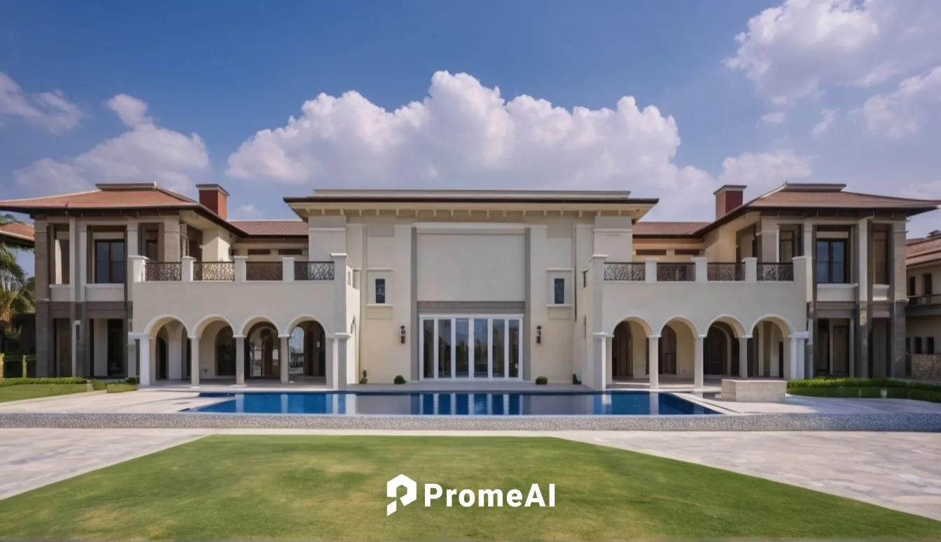 Build a old world front elevation luxury villa with dark tones concrete and exotic stone accents with 2 storey 3 car garage with grand front entrance,luxury home,luxury property,mansion,luxury real es