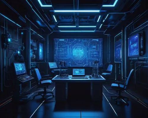 computer room,the server room,cyberscene,ufo interior,blur office background,modern office,spaceship interior,computer workstation,computerized,3d background,cyberia,working space,cybernet,blue room,cyber,cyberpunk,neon human resources,cyberport,computer graphic,cyberview,Art,Classical Oil Painting,Classical Oil Painting 08