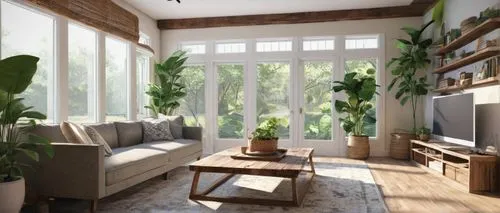 sunroom,living room,house plants,livingroom,houseplants,houseplant,3d rendering,sitting room,green living,indoor,wooden windows,modern room,bamboo plants,modern decor,home interior,interior design,apartment lounge,modern living room,home corner,loft,Conceptual Art,Daily,Daily 35