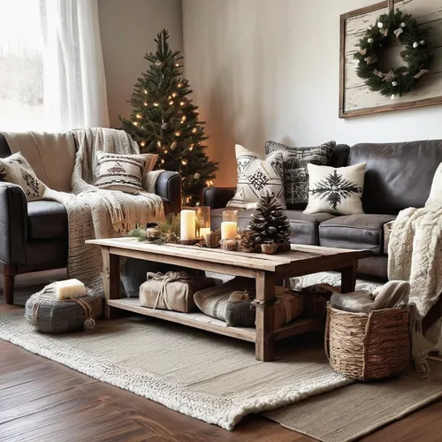 christmas fireplace,christmas room,christmas decor,christmas scene,loveseat,warm and cozy,sofa set,christmas motif,festive decorations,advent decoration,christmas mock up,family room,fir tree decorations,christmas landscape,living room,decorates,soft furniture,christmas items,decorate,christmas decoration,Illustration,Realistic Fantasy,Realistic Fantasy 07