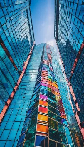 glass facades,glass building,glass facade,colorful facade,colorful city,colorful glass,skyscraper,ctbuh,skyscrapers,abstract corporate,glass pyramid,structural glass,glass wall,the skyscraper,verticalnet,glass blocks,glass panes,high-rise building,shard of glass,skyscraping,Conceptual Art,Oil color,Oil Color 23