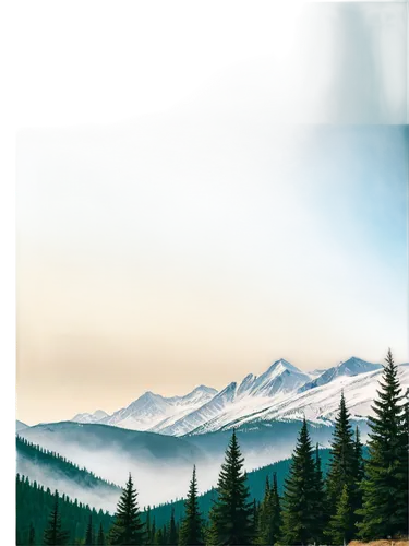 landscape background,alpine landscape,mountain landscape,salt meadow landscape,mountain scene,mountainous landscape,nature background,coniferous forest,panoramic landscape,whistler,snow landscape,mountains,snowy mountains,cascade mountains,photo painting,world digital painting,paisaje,mountain range,mount rainier,snowy peaks,Illustration,Paper based,Paper Based 19