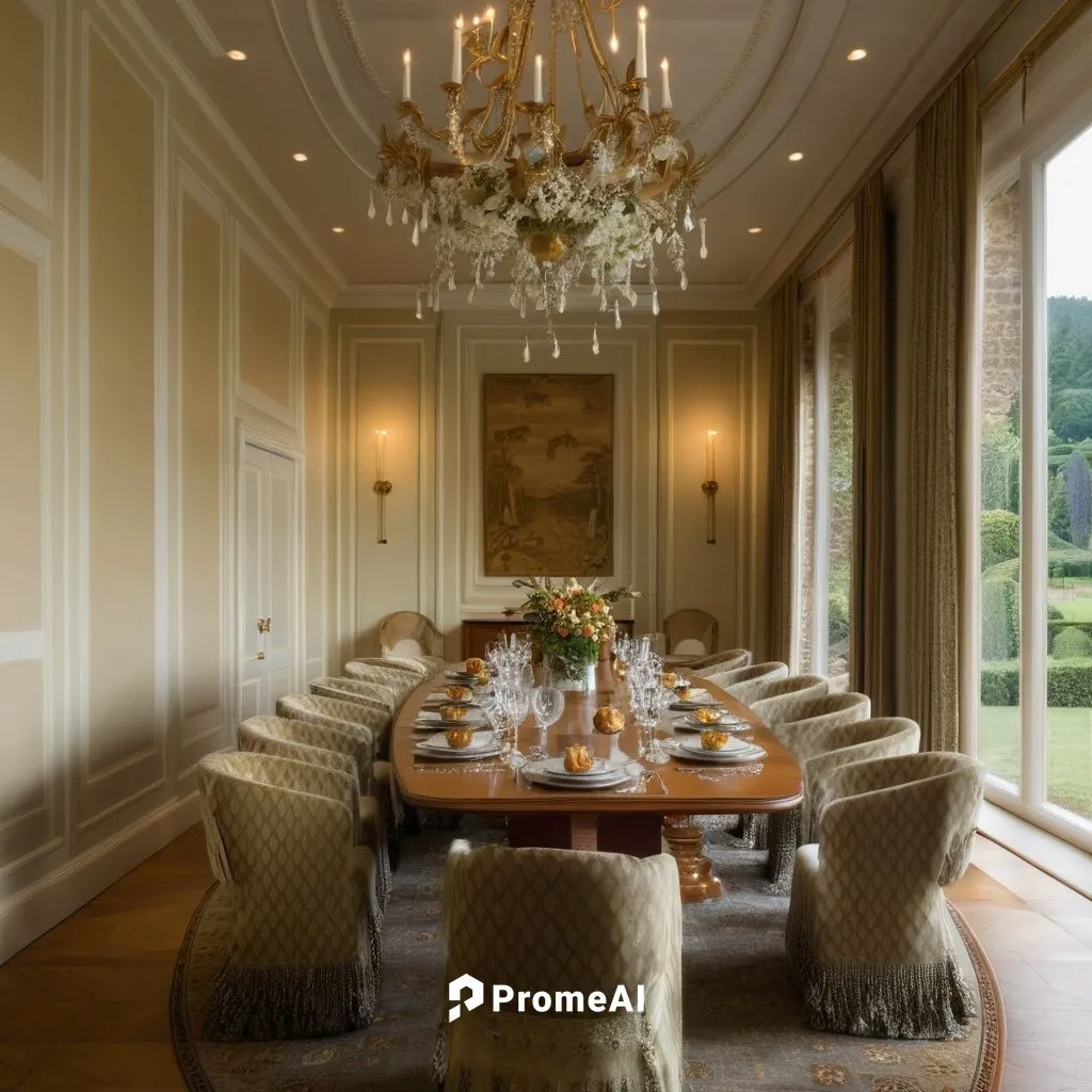 breakfast room,dining room,gleneagles hotel,chateau margaux,dining room table,dining table,highclere castle,long table,fine dining restaurant,tablescape,table arrangement,table setting,stately home,ki