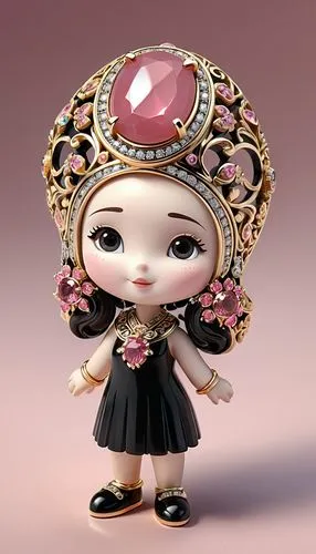 fashion doll,geiko,oriental princess,artist doll,japanese doll,doll figure,drusy,princess' earring,minirose,semiprecious,female doll,tumbling doll,kokeshi doll,rococo,chibi girl,doll dress,arpels,spinel,mayoress,the japanese doll,Unique,3D,3D Character