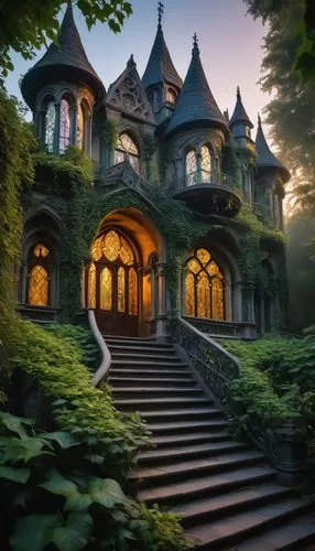 fairytale castle,fairy tale castle,house in the forest,witch's house,ghost castle,fairy tale,forest house,old victorian,fairytale,victorian,victorian house,a fairy tale,haunted castle,fairytale forest,gold castle,dreamhouse,the haunted house,gothic style,castlevania,magic castle,Conceptual Art,Graffiti Art,Graffiti Art 02